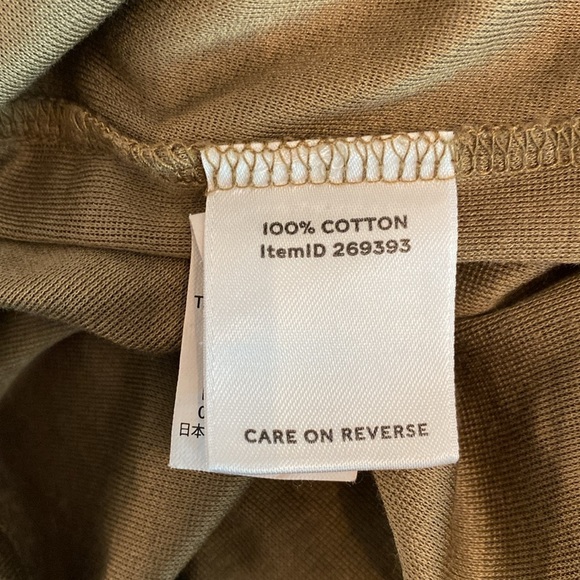 LL Bean Scoop Neck Cotton Tee - Picture 7 of 7